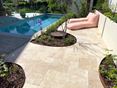 Dalles de terrasse Medium Select Ambiente Piscine Chaises longues Baie