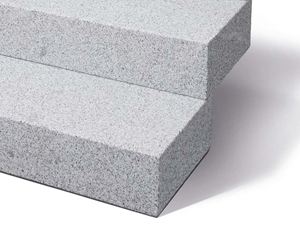 Blocs marches en granite Silver Classico zoom