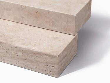 Blocs marches en travertin Medium zoom