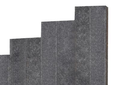 Zoom sur les palis en basalte Takeda 8x25