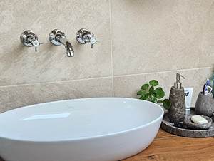 Lavabo Gelerie1FSZ, couleur beige alpin