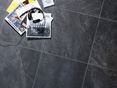 Carreaux imitation pierre naturelle noirs