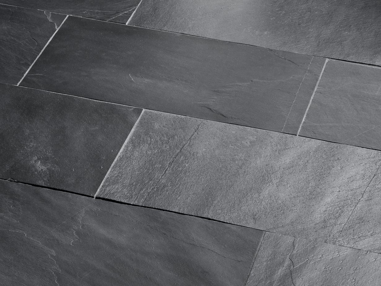 Carrelage Black Rustic, en ardoise